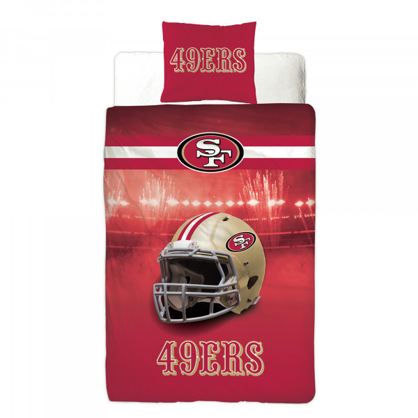 NFL American Football Bettwäsche San Francisco 49ers Linon / Renforcé