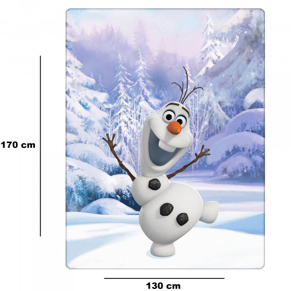 Frozen Die Eiskönigin Decke Olaf Winter 130x170 cm