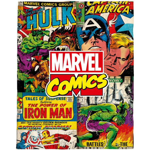 Marvel Decke Comics 130x170 cm