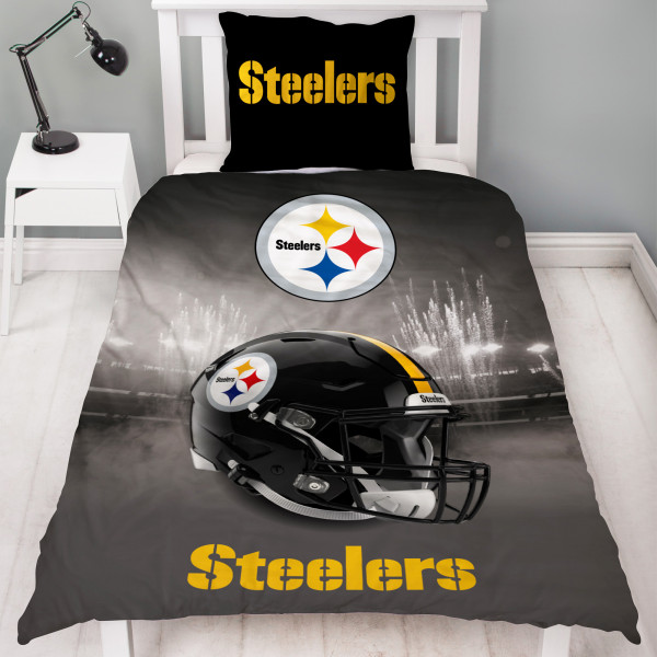 NFL American Football Bettwäsche Pittsburgh Steelers Linon / Renforcé