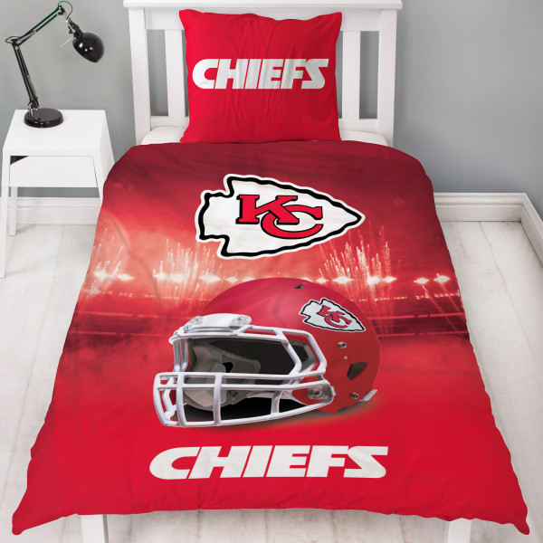 NFL American Football Bettwäsche Kansas City Chiefs Linon / Renforcé