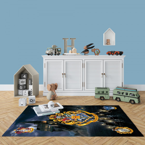 Kinderteppich Harry Potter Hogwarts 100x133 cm
