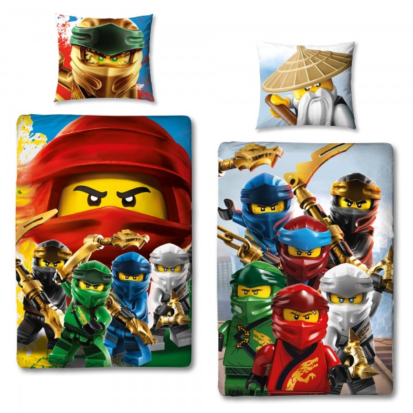 Lego Ninjago Movie Battle Bettwäsche Linon / Renforcé