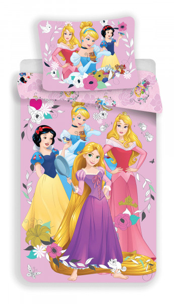 Disney Princess Baby / Kleinkind Bettwäsche Prinzessin Linon / Renforcé