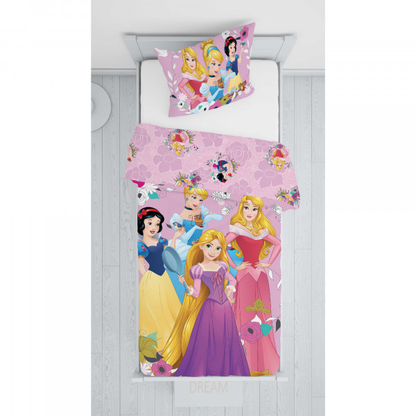 Disney Princess Baby / Kleinkind Bettwäsche Prinzessin Linon / Renforcé