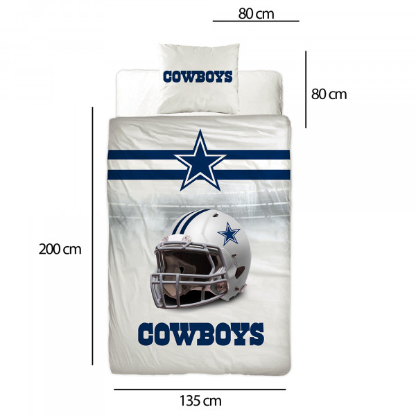 NFL American Football Bettwäsche Dallas Cowboys Linon / Renforcé