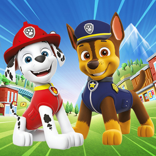 Paw Patrol Kinder Kapuzen Bade-Poncho Boy's Blau 60x120 cm Bademantel Poncho