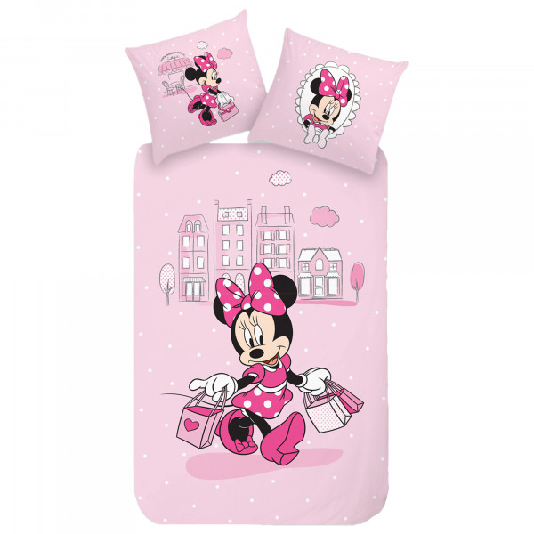 Minnie Mouse Bettwäsche Shopping Renforcé / Linon
