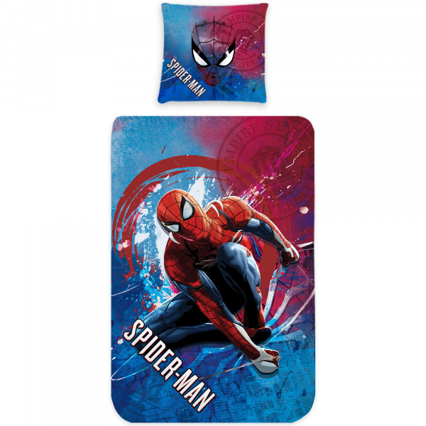 Spider Man New York Bettwäsche Linon / Renforcé