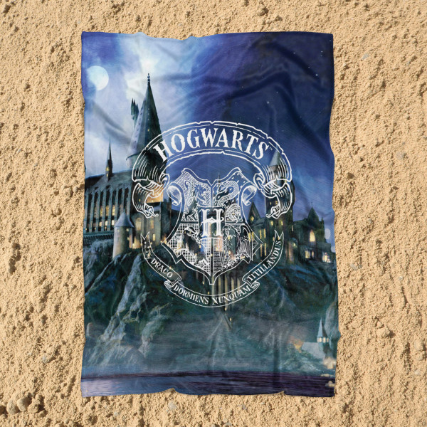 Harry Potter Decke Castle 130x170 cm Kuscheldecke Wohndecke Fleecedecke