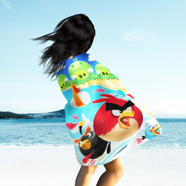 Angry Birds Badetuch Cliffhanger 75x150 cm