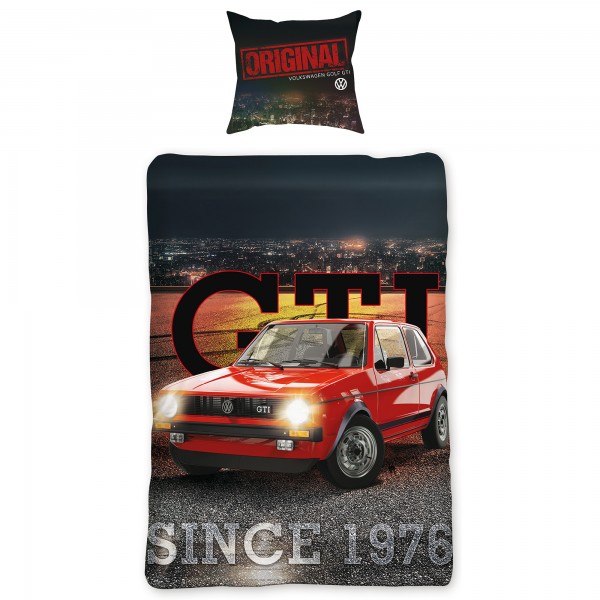 VW Volkswagen Golf GTI 088 Bettwäsche Linon / Renforcé