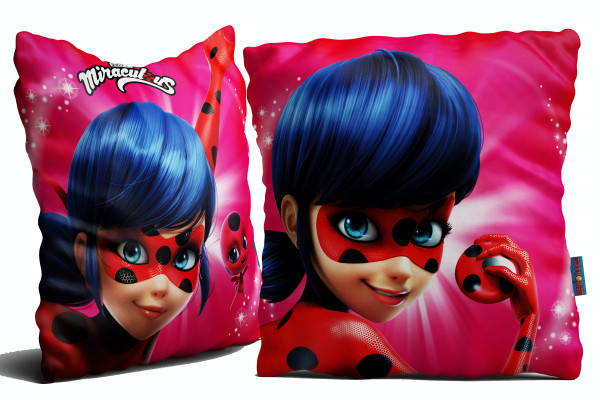 Miraculous Ladybug Stars Kissen 40x40