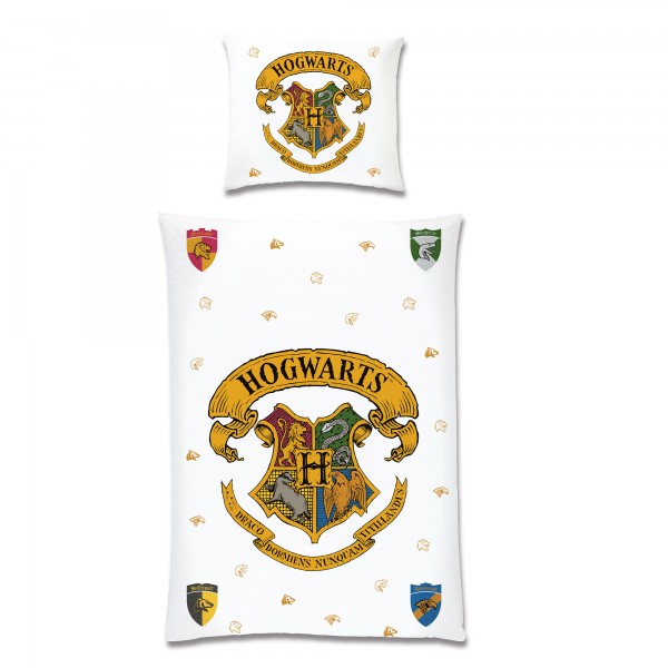 Harry Potter Hogwarts Bettwäsche Linon / Renforcé