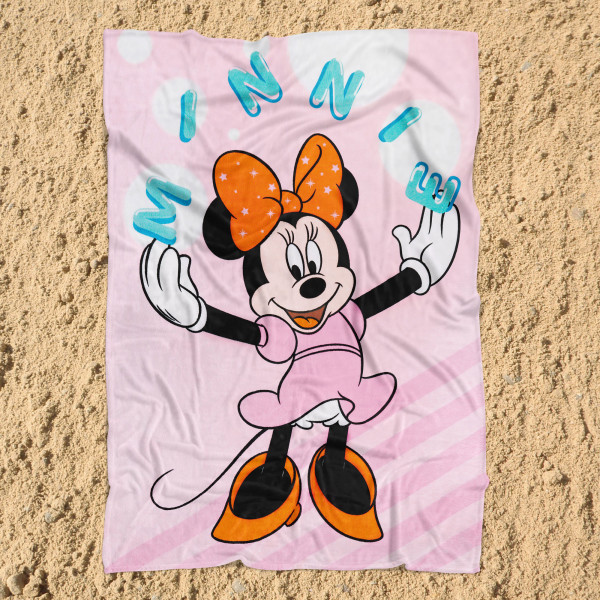 Minnie Mouse Decke Pink 130x170 cm
