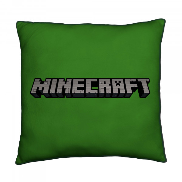 Minecraft Kissen Creeper 40x40 cm Gaming Kuschelkissen passend zur Bettwäsche