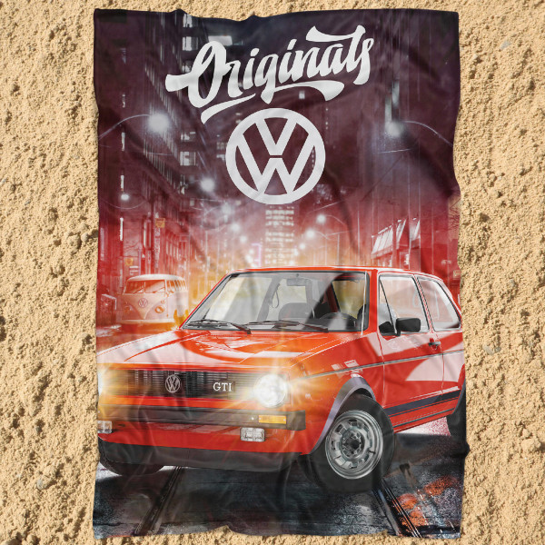 VW Volkswagen Decke Golf GTI 088 130x170 cm