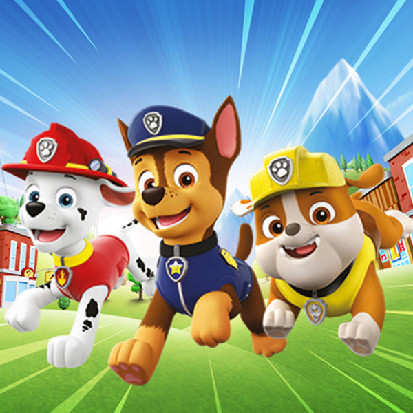 Paw Patrol Kinder Kapuzen Bade-Poncho Boy's Blau 60x120 cm Bademantel Poncho