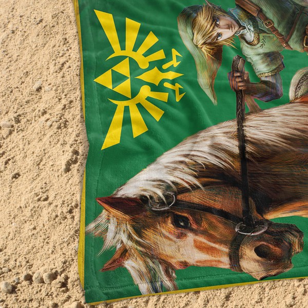 The Legend of Zelda Decke Fight 160x200 Kuscheldecke Wohndecke Fleecedecke