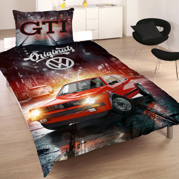 VW Volkswagen Golf GTI 088 Bettwäsche Linon / Renforcé
