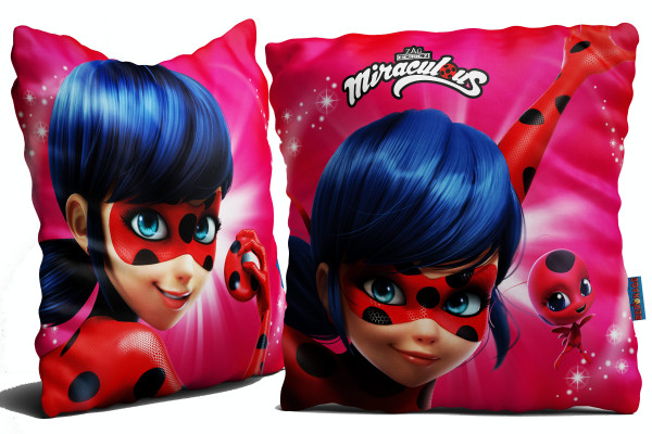 Miraculous Ladybug Stars Kissen 40x40