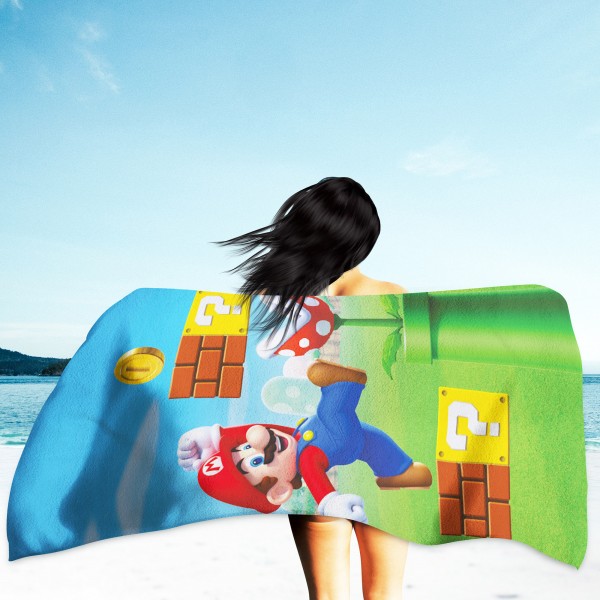 Super Mario Badetuch Maker 75x150