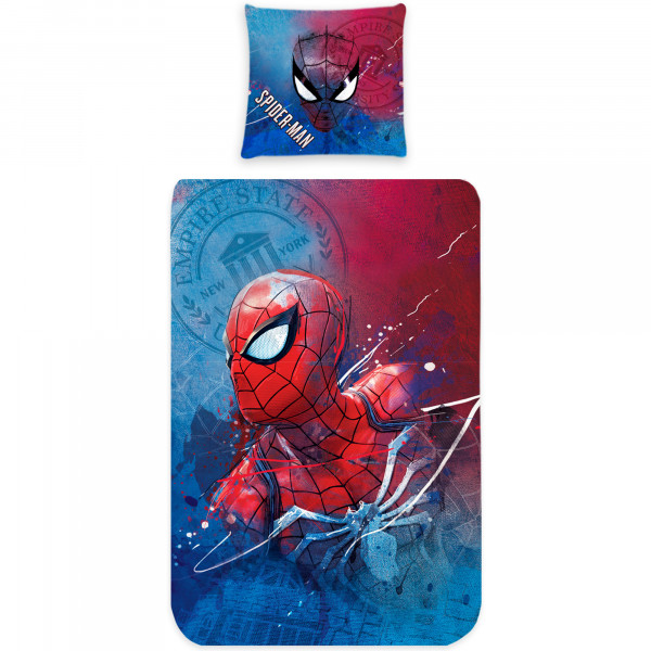 Spider Man New York Bettwäsche Linon / Renforcé