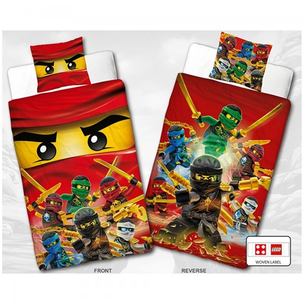 Lego Ninjago Fire Bettwäsche Linon / Renforcé