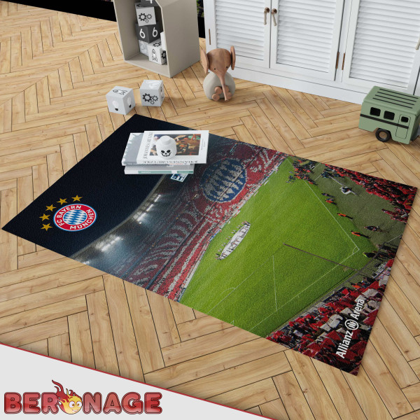 FC Bayern München Teppich Allianz Arena 100x120 cm