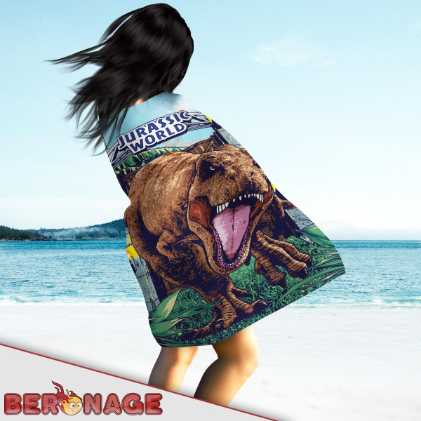 Jurassic World Badetuch T-Rex 60x120 cm