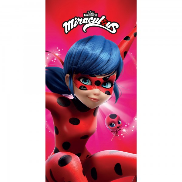 Miraculous Stars Kinder-Schlafsack 140 cm + 30 cm (Kapuze) x 70 cm