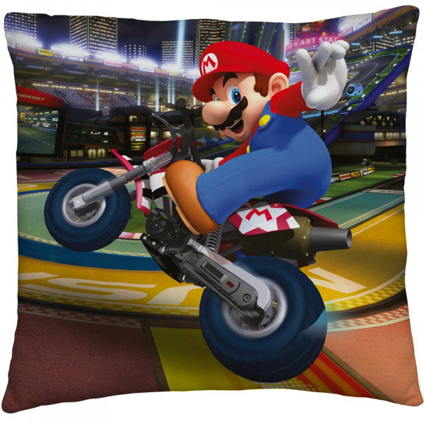 Super Mario Kart Kissen 40x40 cm