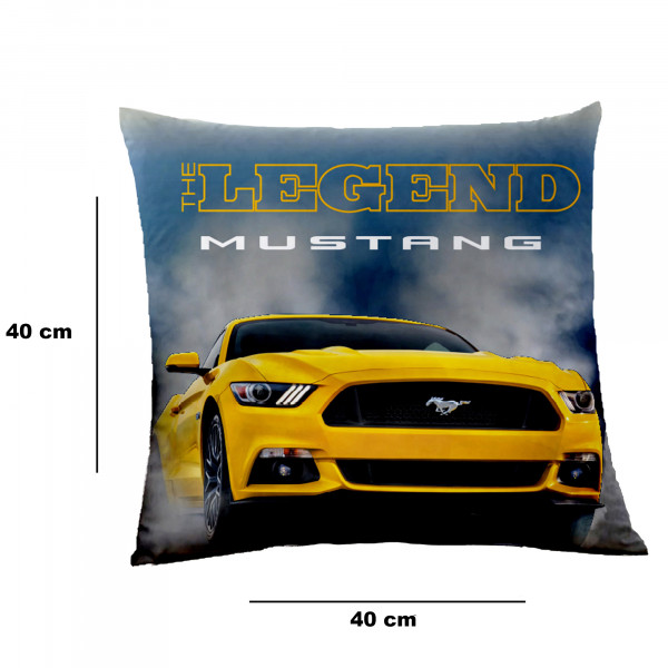 Ford Mustang Legend Kissen 40x40 cm