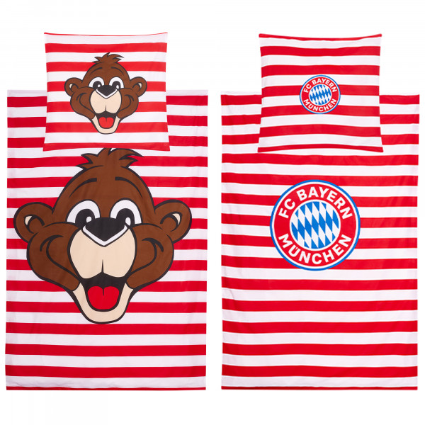 FC Bayern München Baby / Kleinkind Berni Bettwäsche Linon / Renforcé