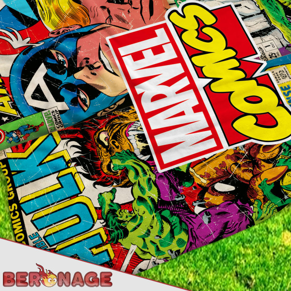 Marvel Decke Comics 130x170 cm