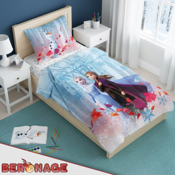 Frozen Die Eiskönigin Team Bettwäsche Linon / Renforcé