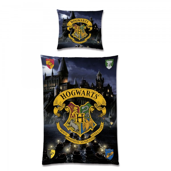 Harry Potter Hogwarts Bettwäsche Linon / Renforcé
