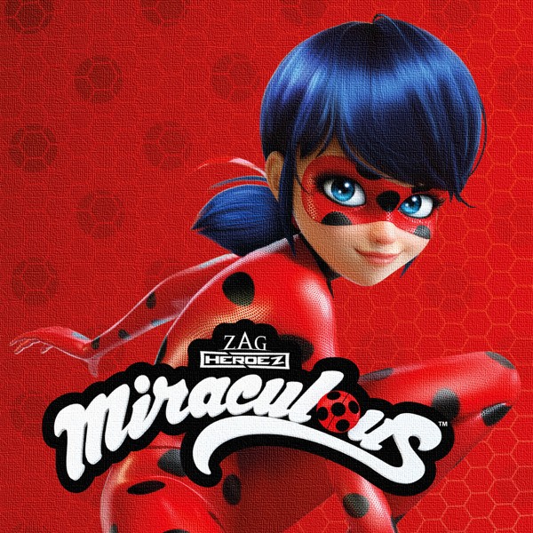 Miraculous Ladybug Kinder Kaputzen Poncho 60x120