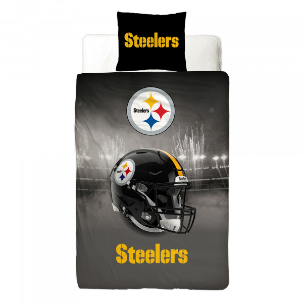 NFL American Football Bettwäsche Pittsburgh Steelers Linon / Renforcé