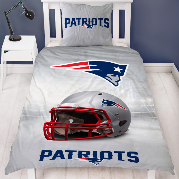 NFL American Football Bettwäsche New England Patriots Linon / Renforcé