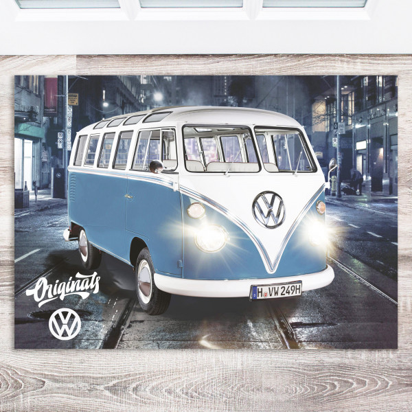 VW Volkswagen Fußmatte Bulli Originals 50x70 cm Vintage Fußabstreifer
