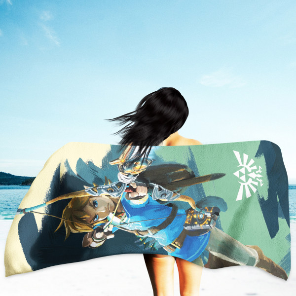 The Legend of Zelda Badetuch Link Arrow 75x150 cm