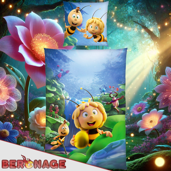 Die Biene Maja Bettwäsche Das geheime Königreich Linon / Renforcé