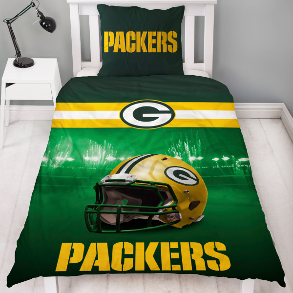 NFL American Football Bettwäsche Green Bay Packers Linon / Renforcé