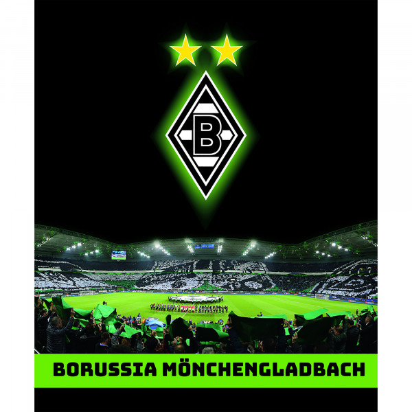 Borussia Mönchengladbach Teppich Borussia-Park 100x120 cm