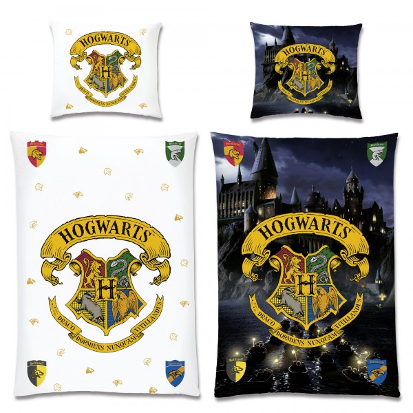Harry Potter Hogwarts Bettwäsche Linon / Renforcé