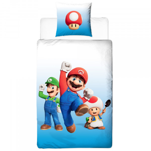 Super Mario Movie Adventure Bettwäsche Linon / Renforcé