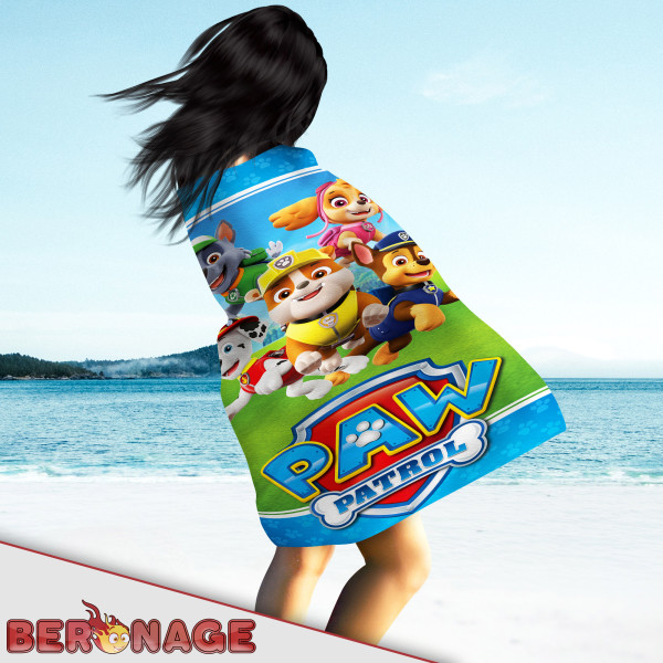Paw Patrol Badetuch Crew 60x120 cm