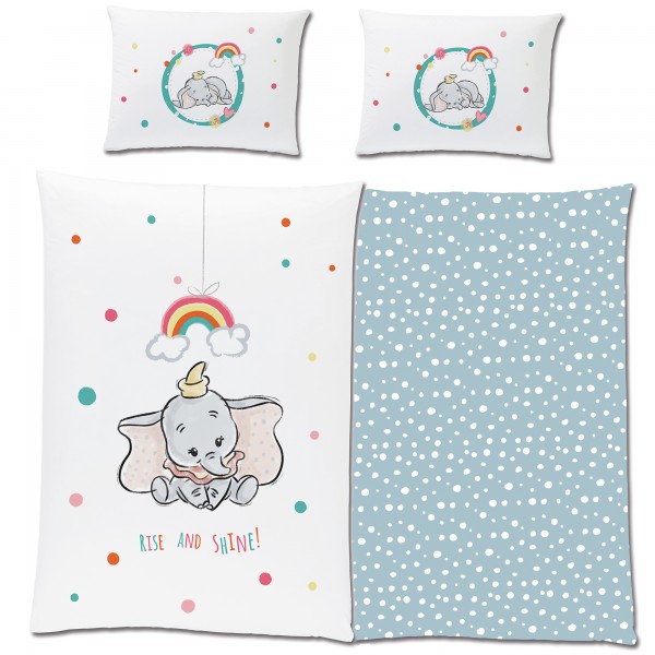 Dumbo Baby / Kleinkind Shine Bettwäsche Linon / Renforcé Bettbezug