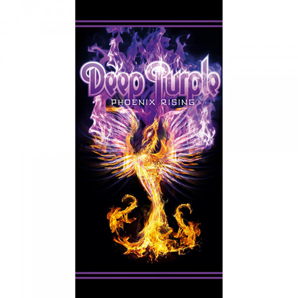 Deep Purple Hard-Rock Badetuch Phoenix Rising 70x140